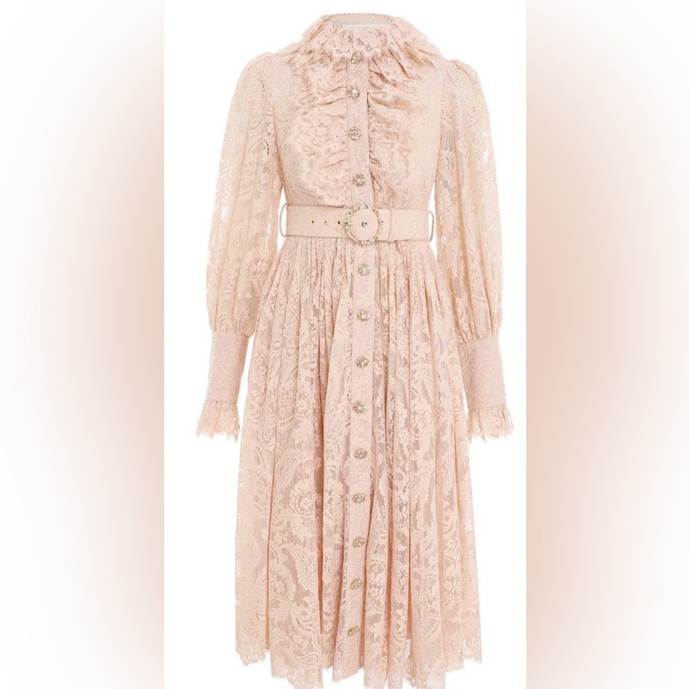 Zimmermann Midi Lace Dress - Picture 2 of 7